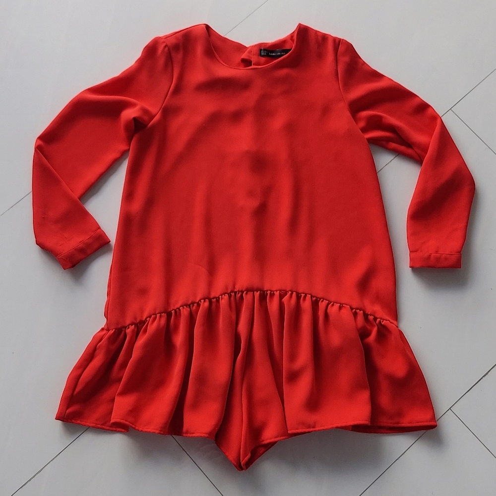 Zara Red Dress/Skort (Medium 28)
